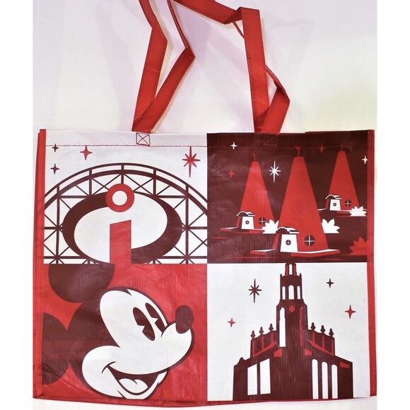 Disney Park Exclusive Reusable Tote Medium California Adventure Bag Brand New - Picture 1 of 9